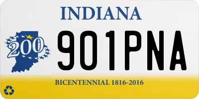 IN license plate 901PNA