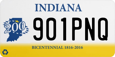 IN license plate 901PNQ