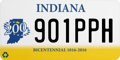 IN license plate 901PPH