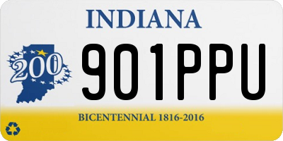 IN license plate 901PPU