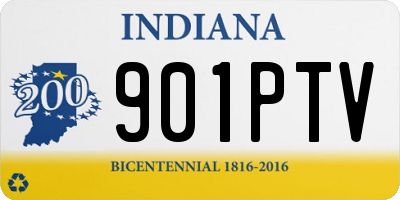 IN license plate 901PTV