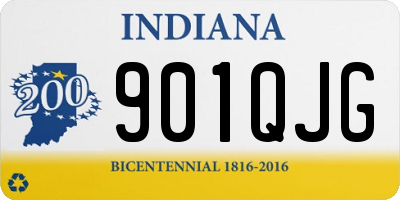 IN license plate 901QJG