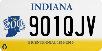 IN license plate 901QJV