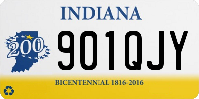 IN license plate 901QJY