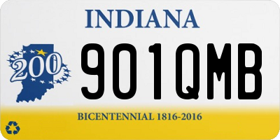 IN license plate 901QMB