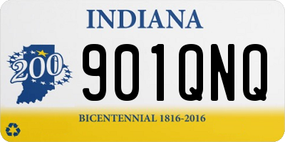 IN license plate 901QNQ