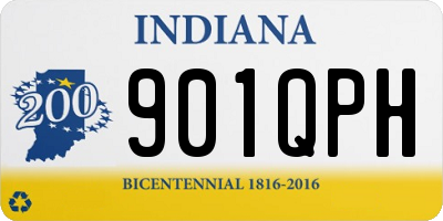 IN license plate 901QPH