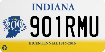 IN license plate 901RMU