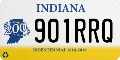 IN license plate 901RRQ