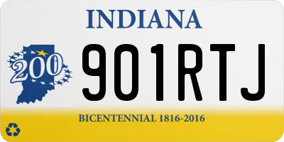 IN license plate 901RTJ