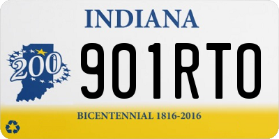 IN license plate 901RTO
