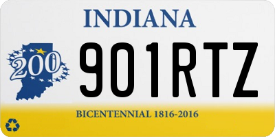 IN license plate 901RTZ