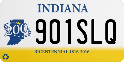 IN license plate 901SLQ