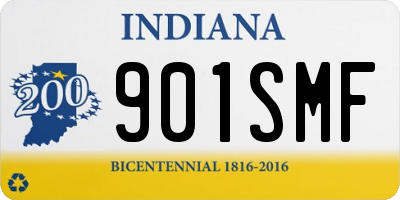 IN license plate 901SMF