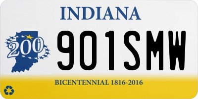 IN license plate 901SMW