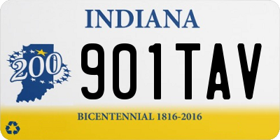 IN license plate 901TAV