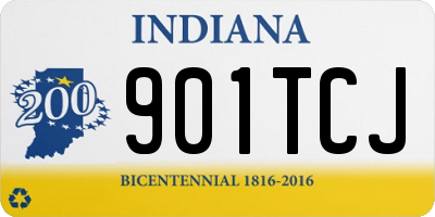 IN license plate 901TCJ