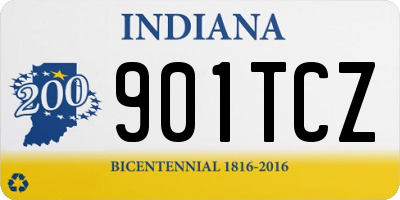 IN license plate 901TCZ