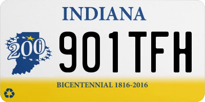 IN license plate 901TFH