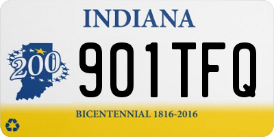 IN license plate 901TFQ