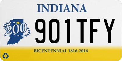 IN license plate 901TFY
