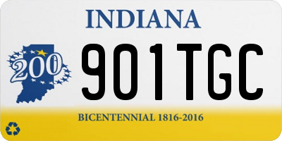 IN license plate 901TGC