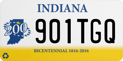 IN license plate 901TGQ