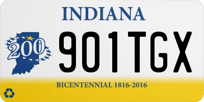 IN license plate 901TGX