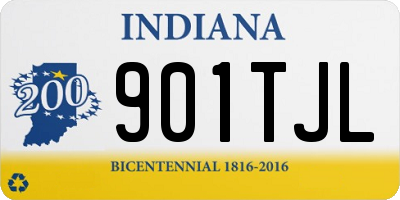 IN license plate 901TJL