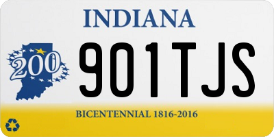 IN license plate 901TJS