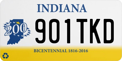 IN license plate 901TKD