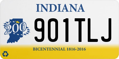 IN license plate 901TLJ