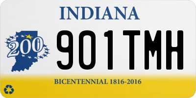 IN license plate 901TMH