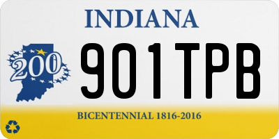 IN license plate 901TPB