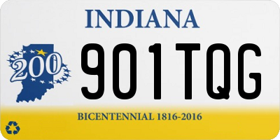 IN license plate 901TQG