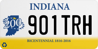 IN license plate 901TRH