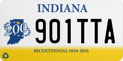 IN license plate 901TTA