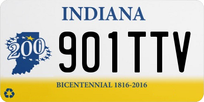 IN license plate 901TTV