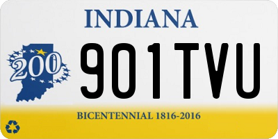 IN license plate 901TVU