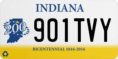IN license plate 901TVY