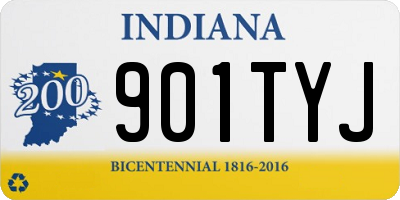IN license plate 901TYJ
