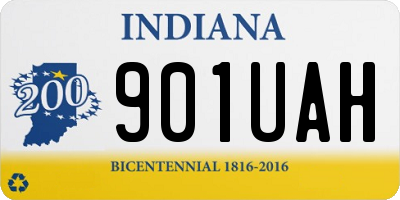 IN license plate 901UAH