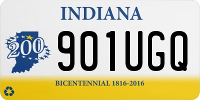 IN license plate 901UGQ