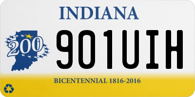 IN license plate 901UIH