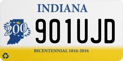 IN license plate 901UJD