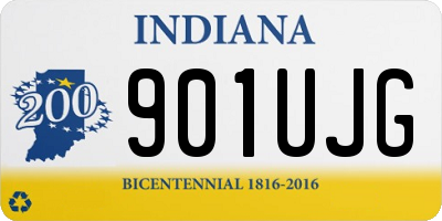 IN license plate 901UJG