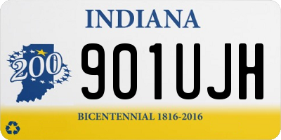 IN license plate 901UJH
