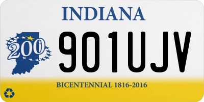 IN license plate 901UJV