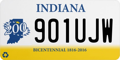 IN license plate 901UJW