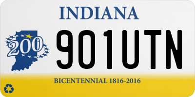 IN license plate 901UTN